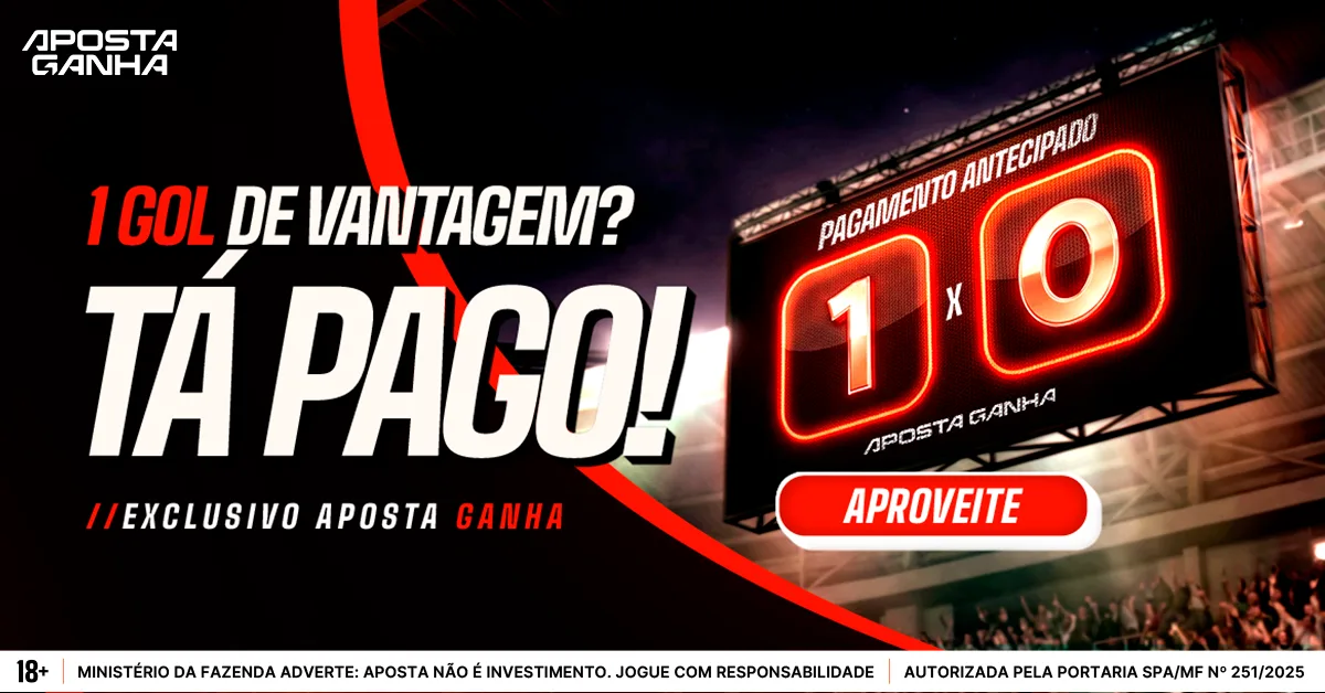 Aposta Ganha: pagamento antecipado
