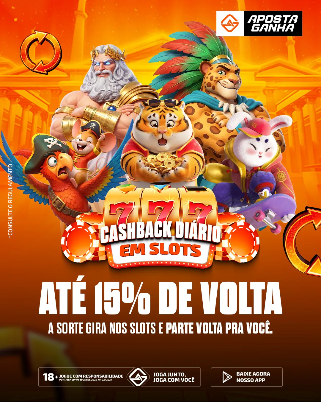 CASHBACK-DIARIO 15%